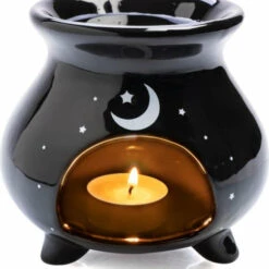 Discount 💯  HOMEWARES Gothic Homewares Witches' Brew Cauldron | OIL BURNER ⭐