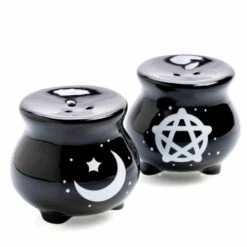 Hot Sale ๐ HOMEWARES Gothic Homewares Witches' Brew Cauldron | SALT & PEPPER SET ๐