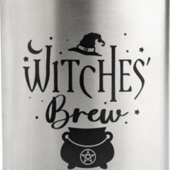 Discount 👏 HOMEWARES Gothic Homewares Witches' Brew Metal | FLASK ✨