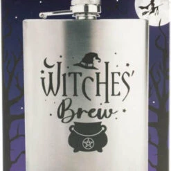 Discount 👏 HOMEWARES Gothic Homewares Witches' Brew Metal | FLASK ✨ -Spooky Stuff Store homewares witches brew metal flask 5 376beef5 703d 4065 8ffe 33cac04b4f0f 700x700