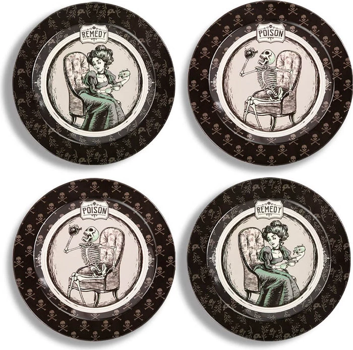 Best Pirce ๐ HOT CHOCOLATE Gothic Homewares Drug Store | PLATE SET ๐ 1 Best Pirce ๐ HOT CHOCOLATE Gothic Homewares Drug Store | PLATE SET ๐