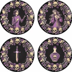 Best Sale 🥰 HOT CHOCOLATE Gothic Homewares Romeo And Juliet | PLATE SET 🤩