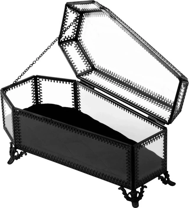 Best Pirce β KILLSTAR Gothic Homewares Casket | GLASS COFFIN π― 2 Best Pirce β KILLSTAR Gothic Homewares Casket | GLASS COFFIN π― - Image 2