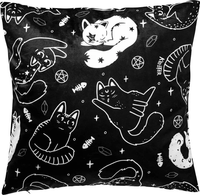 Coupon 😍 KILLSTAR Cats Catnap | CUSHION COVER 🔔 2 Coupon 😍 KILLSTAR Cats Catnap | CUSHION COVER 🔔 - Image 2