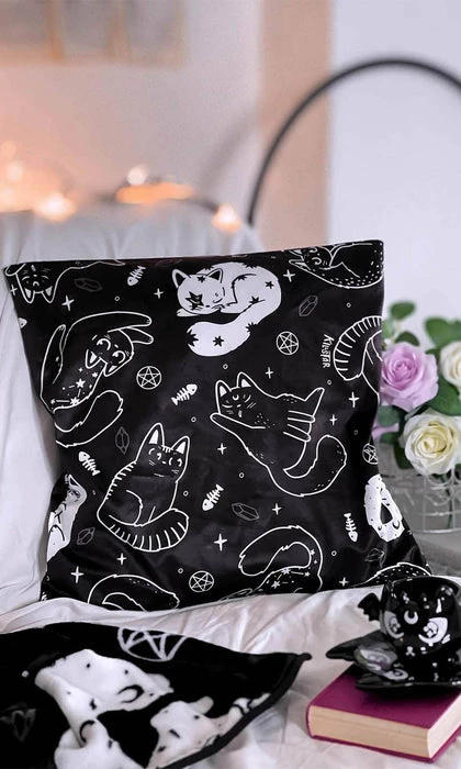 Coupon 😍 KILLSTAR Cats Catnap | CUSHION COVER 🔔 1 Coupon 😍 KILLSTAR Cats Catnap | CUSHION COVER 🔔