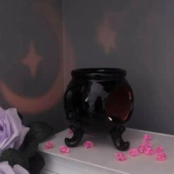 Budget ⭐ KILLSTAR Gothic Homewares Cauldron | OIL BURNER ✨ -Spooky Stuff Store killstar cauldron oil burner 1 4c5af48f 102f 424e ae16 fd255cc78509 700x700