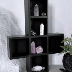 Discount 🔔 KILLSTAR Gothic Homewares Cross | SHELF' ✨