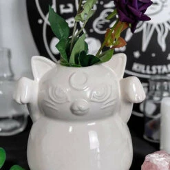 Coupon ⭐ KILLSTAR Cats Ghost Kitty | VASE" 🔔