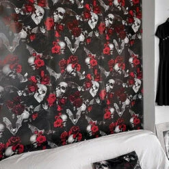 Coupon 🛒 KILLSTAR Bats Haunted Garden | WALLPAPER* 👏