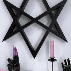 New 🧨 KILLSTAR Gothic Homewares Hexagram | SHELF' 🛒