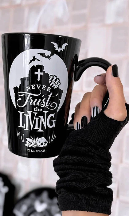 Flash Sale ✨ KILLSTAR Beetlejuice Never Trust The Living | TALL MUG" 🧨 1 Flash Sale ✨ KILLSTAR Beetlejuice Never Trust The Living | TALL MUG" 🧨