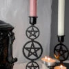 Hot Sale 👏 KILLSTAR Gothic Homewares Pentagram [Medium] | CANDLESTICK ⭐
