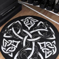 Coupon 😍 KILLSTAR Cats Sith | ROUND RUG" 😍