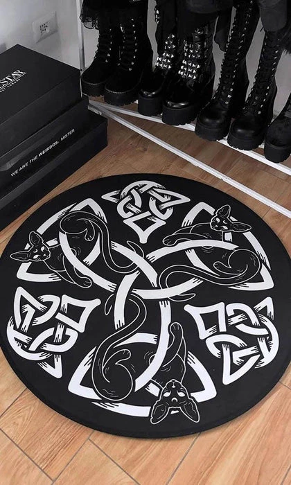 Coupon ๐ KILLSTAR Cats Sith | ROUND RUG" ๐ 1 Coupon ๐ KILLSTAR Cats Sith | ROUND RUG" ๐