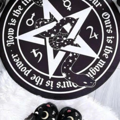 Coupon ๐ KILLSTAR Gothic Homewares Witchy | ROUND RUG" โจ