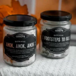 Coupon ⭐ LIVELY GHOSTS Gothic Homewares +Amok, Amok, Amok | BATH SOAK [MISSING LABEL]** 🔔 -Spooky Stuff Store lively ghosts amok amok amok bath soak 9 7484551d e697 4aa0 abda ccb1b965bb19 700x700