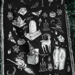 Best Pirce 💯 LIVELY GHOSTS Gothic Homewares Cottage Witch | TAPESTRY BLANKET` 👏 -Spooky Stuff Store lively ghosts cottage witch tapestry blanket 10 801cc2fa 83b1 4a2c b8e7 101bc4466478 700x700