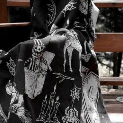 Best Pirce 💯 LIVELY GHOSTS Gothic Homewares Cottage Witch | TAPESTRY BLANKET` 👏 -Spooky Stuff Store lively ghosts cottage witch tapestry blanket 15 a36b8021 7d14 4e4e 8062 63d20d5d7d90 700x700