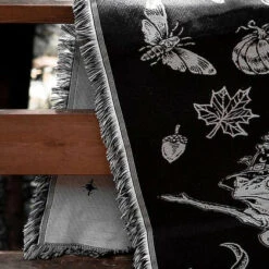 Best Pirce 💯 LIVELY GHOSTS Gothic Homewares Cottage Witch | TAPESTRY BLANKET` 👏 -Spooky Stuff Store lively ghosts cottage witch tapestry blanket 5 4c4e26a3 198c 4181 a362 06111068a26c 700x700