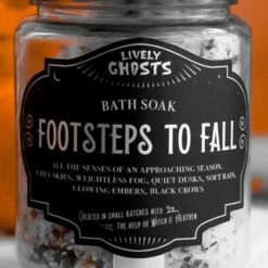 Cheap ⌛ LIVELY GHOSTS Gothic Homewares Footsteps To Fall | BATH SOAK ⌛