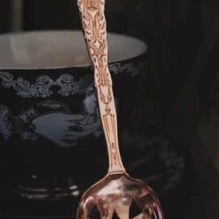 Outlet 💯 LIVELY GHOSTS Gothic Homewares Haunted Hallows [Rose Gold] | TEA SPOON 🛒