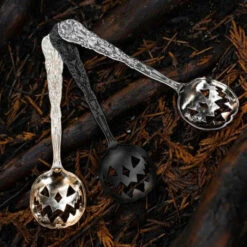 Outlet 💯 LIVELY GHOSTS Gothic Homewares Haunted Hallows [Rose Gold] | TEA SPOON 🛒 -Spooky Stuff Store lively ghosts haunted hallows tea spoon set 1 8f817db8 5c15 49b1 94be f94bfbd438c9 700x700