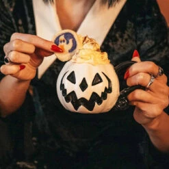 Brand new ❤️ LIVELY GHOSTS Gothic Homewares Haunted Hallows [White Pumpkin] | MUG [LIMITED] ⭐ -Spooky Stuff Store lively ghosts white pumpkin haunted hallows mug 14 e68a147b 3c91 456e a2f5 bb9081b6639a 700x700