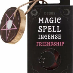 Best Sale 🔥 MAGIC SPELL CANDLES Gothic Homewares Magic Spell [Friendship] | INCENSE CONES ⌛