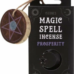 Budget 🎉 MAGIC SPELL CANDLES Gothic Homewares Magic Spell [Prosperity] | INCENSE CONES ✨