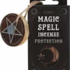 Deals ✨ MAGIC SPELL CANDLES Gothic Homewares Magic Spell [Protection] | INCENSE CONES 🛒