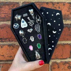 Cheapest 🔔 MYSTICUM LUNA Gothic Homewares Cosmic Coffin | RING TRAY 🌟 -Spooky Stuff Store mysticum luna cosmic coffin ring tray 4 6624529e dabe 4348 a9a9 e3fa27c3d0eb 700x700