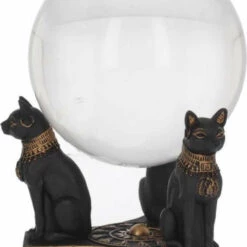 Budget ⭐ NEMESIS NOW Cats Bastet's Honour | CRYSTAL BALL HOLDER 🥰 -Spooky Stuff Store nemesis now bastets honour crystal ball holder 2 c1864732 ee97 4331 bd84 c30a3ac1240d 700x700