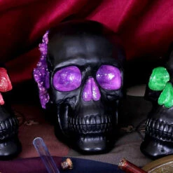New ⭐ NEMESIS NOW Gothic Homewares Geode [Pink/Purple] | SKULL` ❤️ -Spooky Stuff Store nemesis now geode skull figurine 7 e9a7209e c555 4a91 9a69 38f0ab6d2dd8 700x700