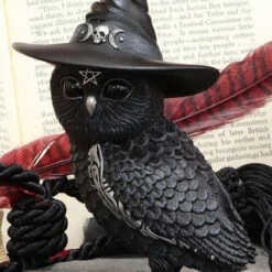 Outlet ⌛ NEMESIS NOW Gothic Homewares Owlocen | FIGURINE 🔥