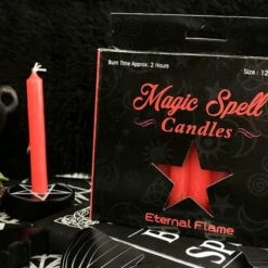 Cheapest ❤️ MAGIC SPELL CANDLES Gothic Homewares Eternal Flame [Red] | SPELL CANDLE ⌛ -Spooky Stuff Store red 700x700