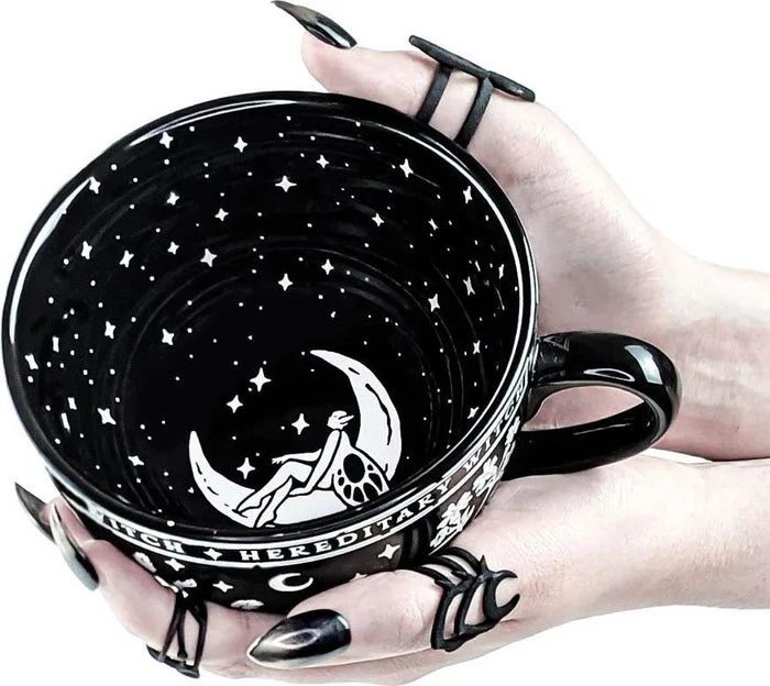 Outlet π₯° ROGUE AND WOLF Gothic Homewares Green Witch | MUG" π 6 Outlet π₯° ROGUE AND WOLF Gothic Homewares Green Witch | MUG" π - Image 6