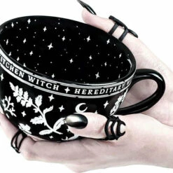 Outlet ๐ฅฐ ROGUE AND WOLF Gothic Homewares Green Witch | MUG" ๐