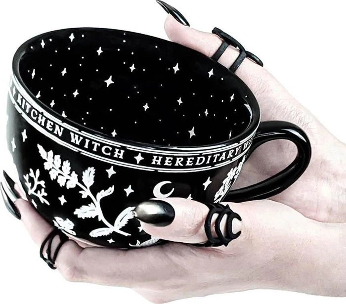 Outlet π₯° ROGUE AND WOLF Gothic Homewares Green Witch | MUG" π 1 Outlet π₯° ROGUE AND WOLF Gothic Homewares Green Witch | MUG" π