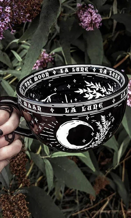 Deals 🥰 ROGUE AND WOLF Gothic Homewares La Lune | MUG" ⭐ 26 Deals 🥰 ROGUE AND WOLF Gothic Homewares La Lune | MUG" ⭐ - Image 26