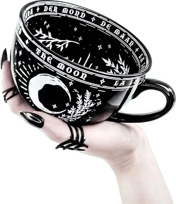 Deals 🥰 ROGUE AND WOLF Gothic Homewares La Lune | MUG" ⭐ 1 Deals 🥰 ROGUE AND WOLF Gothic Homewares La Lune | MUG" ⭐