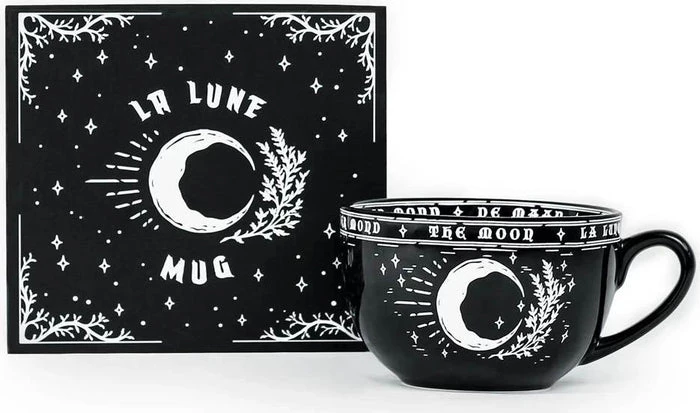 Deals 🥰 ROGUE AND WOLF Gothic Homewares La Lune | MUG" ⭐ 11 Deals 🥰 ROGUE AND WOLF Gothic Homewares La Lune | MUG" ⭐ - Image 11