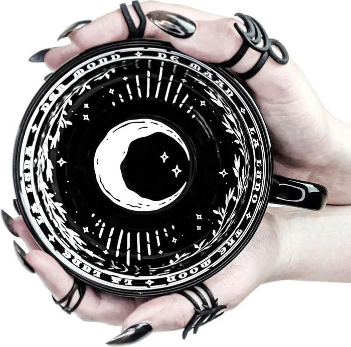 Deals 🥰 ROGUE AND WOLF Gothic Homewares La Lune | MUG" ⭐ 12 Deals 🥰 ROGUE AND WOLF Gothic Homewares La Lune | MUG" ⭐ - Image 12