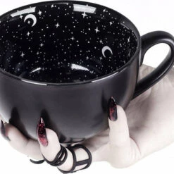 Best reviews of ⌛  ROGUE AND WOLF Gothic Homewares Midnight | MUG" ❤️