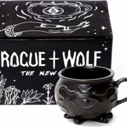Brand new โ๏ธ ROGUE AND WOLF Gothic Homewares Witch Cauldron | MUG" ๐ 33 Brand new โ๏ธ ROGUE AND WOLF Gothic Homewares Witch Cauldron | MUG" ๐ -Spooky Stuff Store rogue and wolf witch cauldron mug 3 700x700