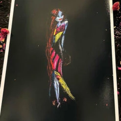 Outlet 😍 SELIN ALA ART Gothic Homewares Sally [Burton Beauties] | ART PRINT ⭐