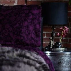 Best Sale 🔥 SIN IN LINEN Bats Elysian Fields [Purple] | STANDARD PILLOWCASE SET ✔️ -Spooky Stuff Store sin in linen elysian fields purple double sheet set 03 c3dfeef6 8be6 44ab 8a89 5b8faa448a0d 700x700