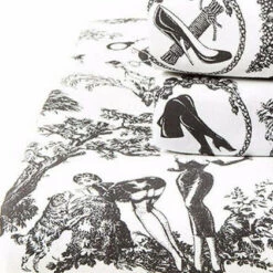 Wholesale 🎁 SIN IN LINEN Fetish Al Fresco Toile | KING SHEET SET ✨