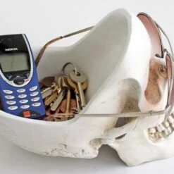 Discount ⭐ SUCK UK Gothic Homewares Skull | BOWL [WHITE] 🥰 -Spooky Stuff Store skull white tidy 3 700x700