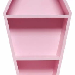 Cheapest ❤️ SOURPUSS Gothic Homewares Coffin [Pink] | SHELF ✔️