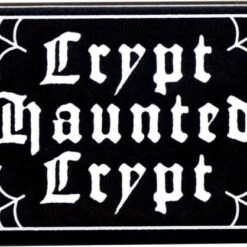 Best Pirce ✔️ SOURPUSS Gothic Homewares Crypt Haunted Crypt | MAGNET 🤩